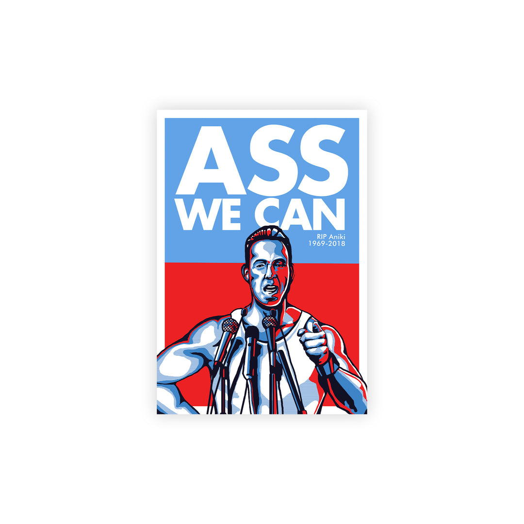 Gachimuchi Ass We Can Sticker