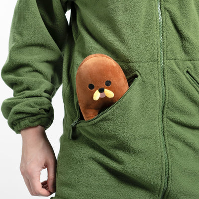 British Olive Drab Fleece Jacket