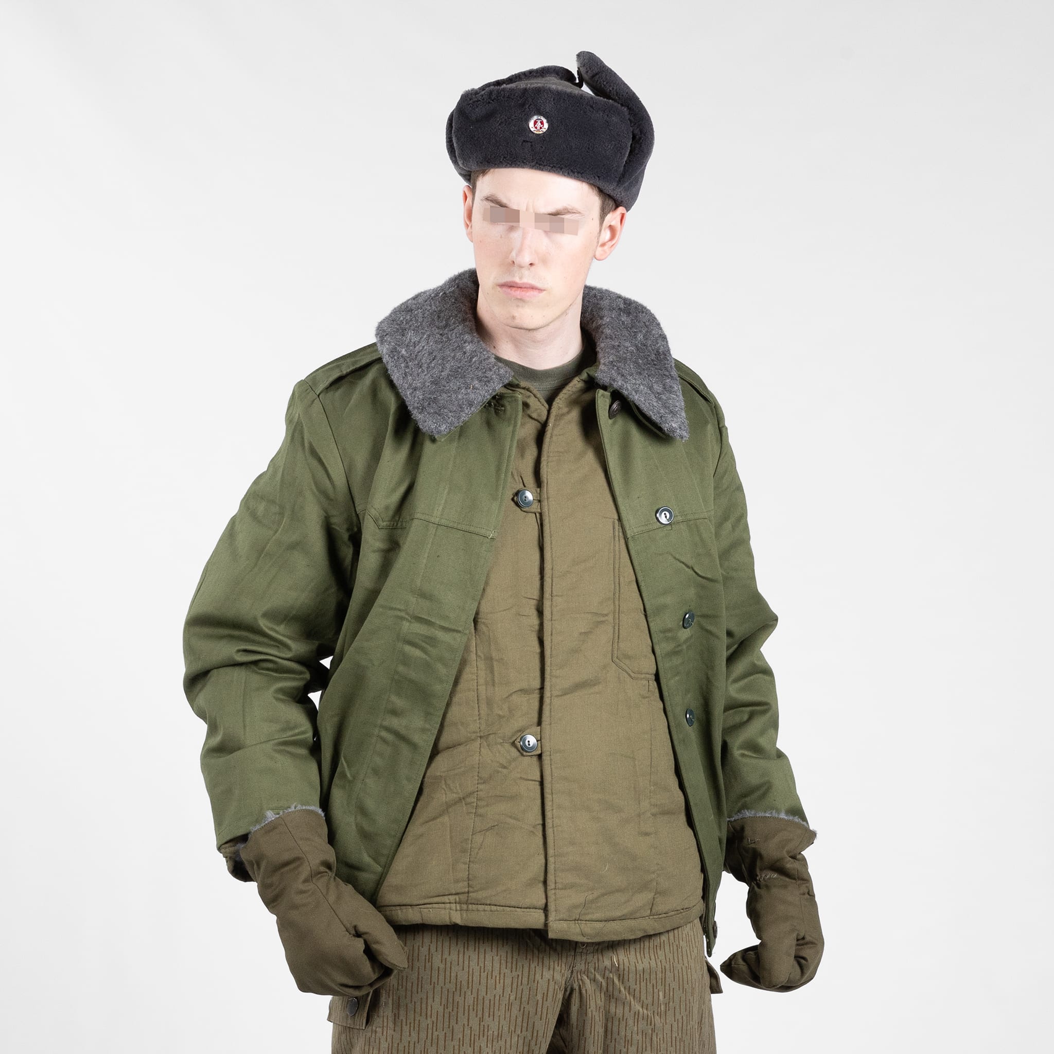 Soviet Tanker Jacket with Vatnik Liner