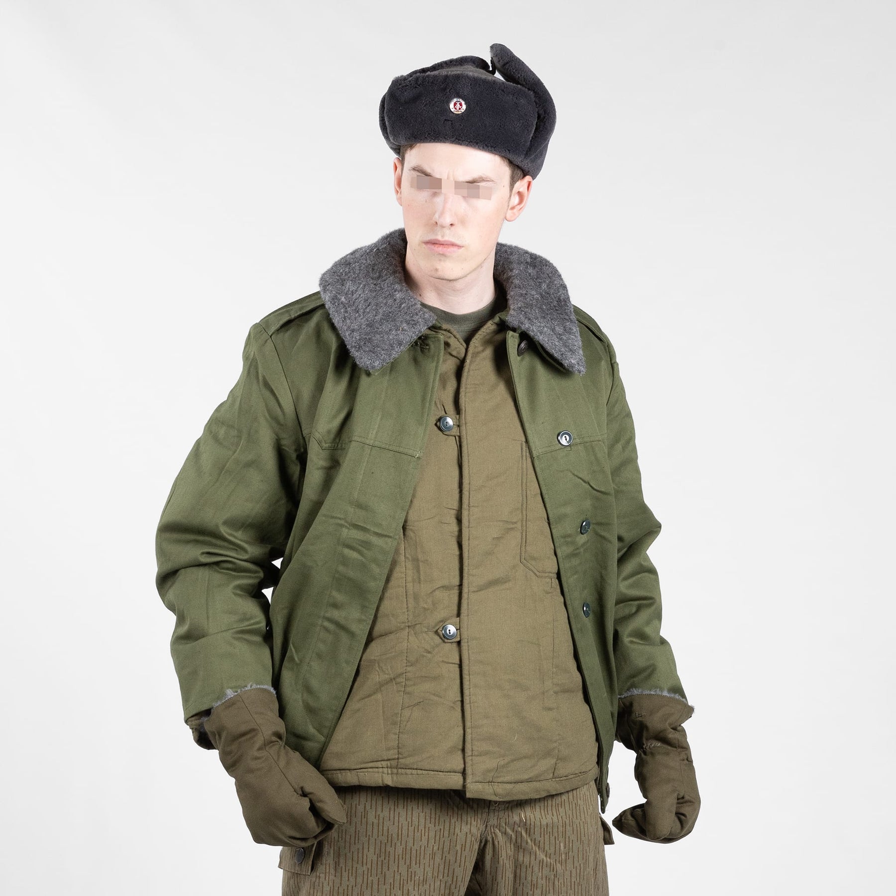 SovietArmy TANKMAN Jacket Olive 50-4 No6 - ミリタリージャケット
