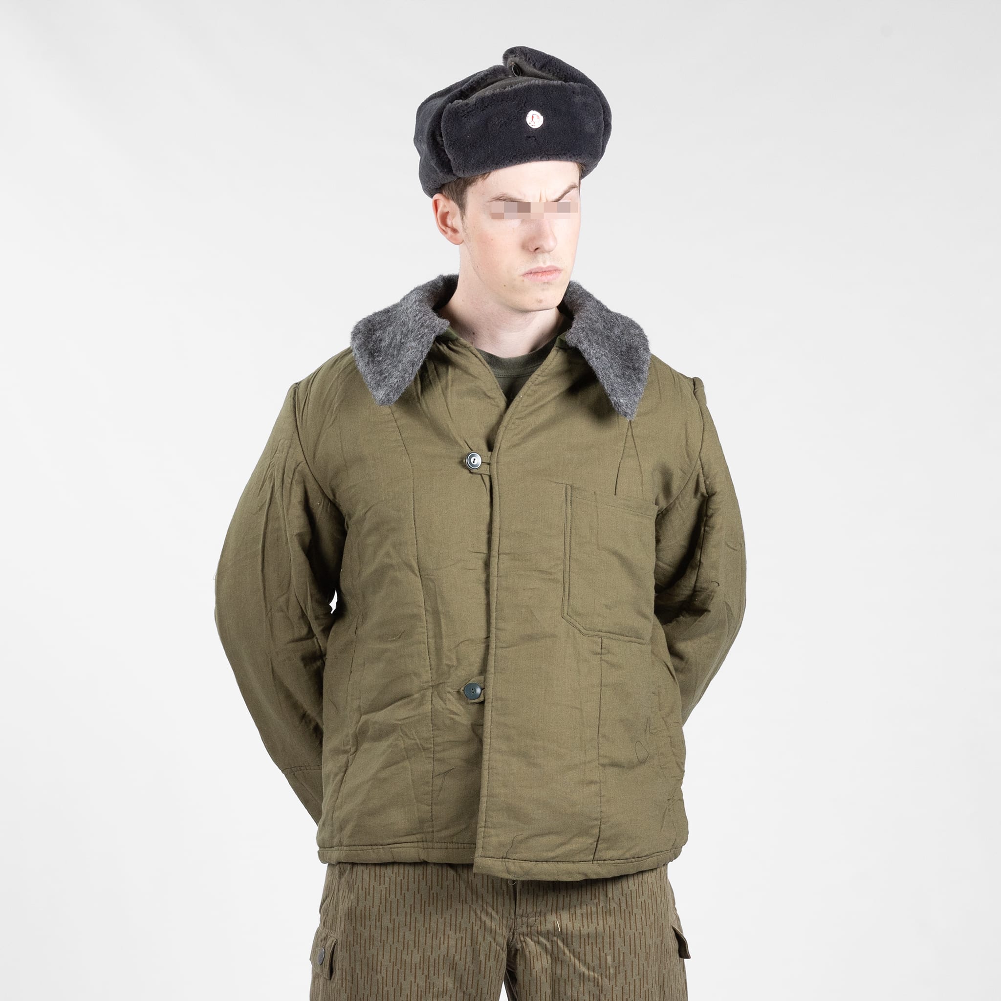 Soviet Tanker Jacket with Vatnik Liner