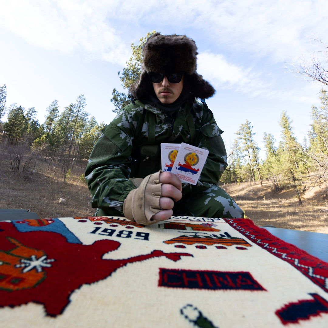 US Army Russian Vehicle ID Playing Card Deck