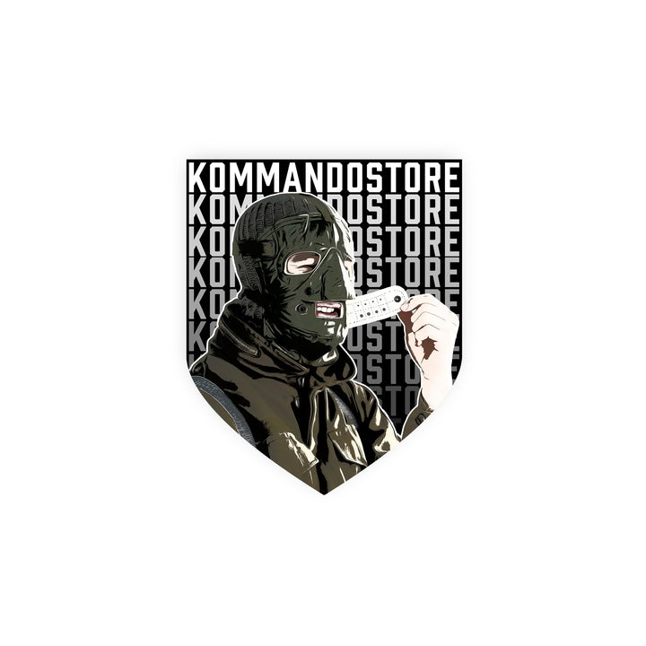 KommandoStore Crest Hero Sticker