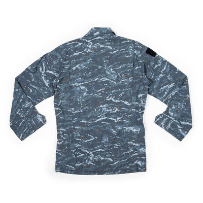 South Korean Navy Maritime Digital Blue Field Shirt