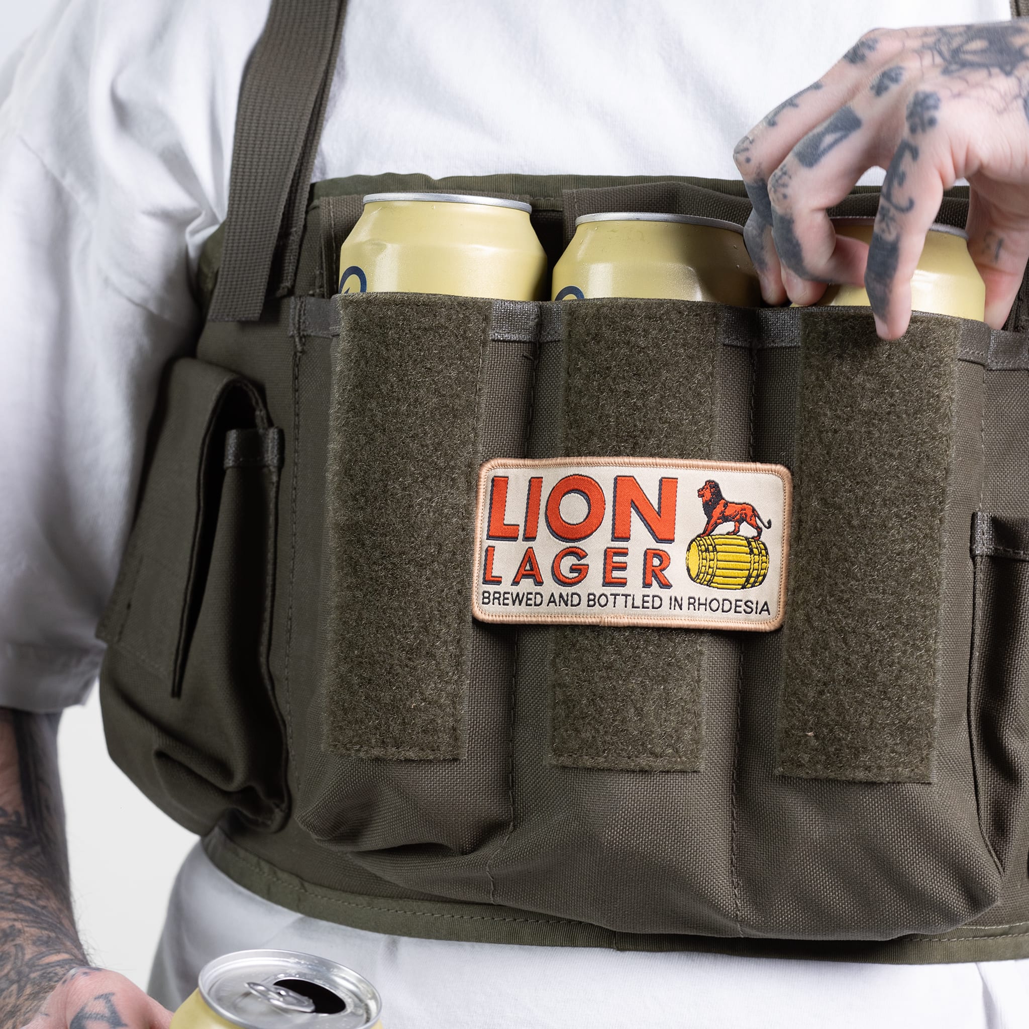 South African Lion Lager Patch