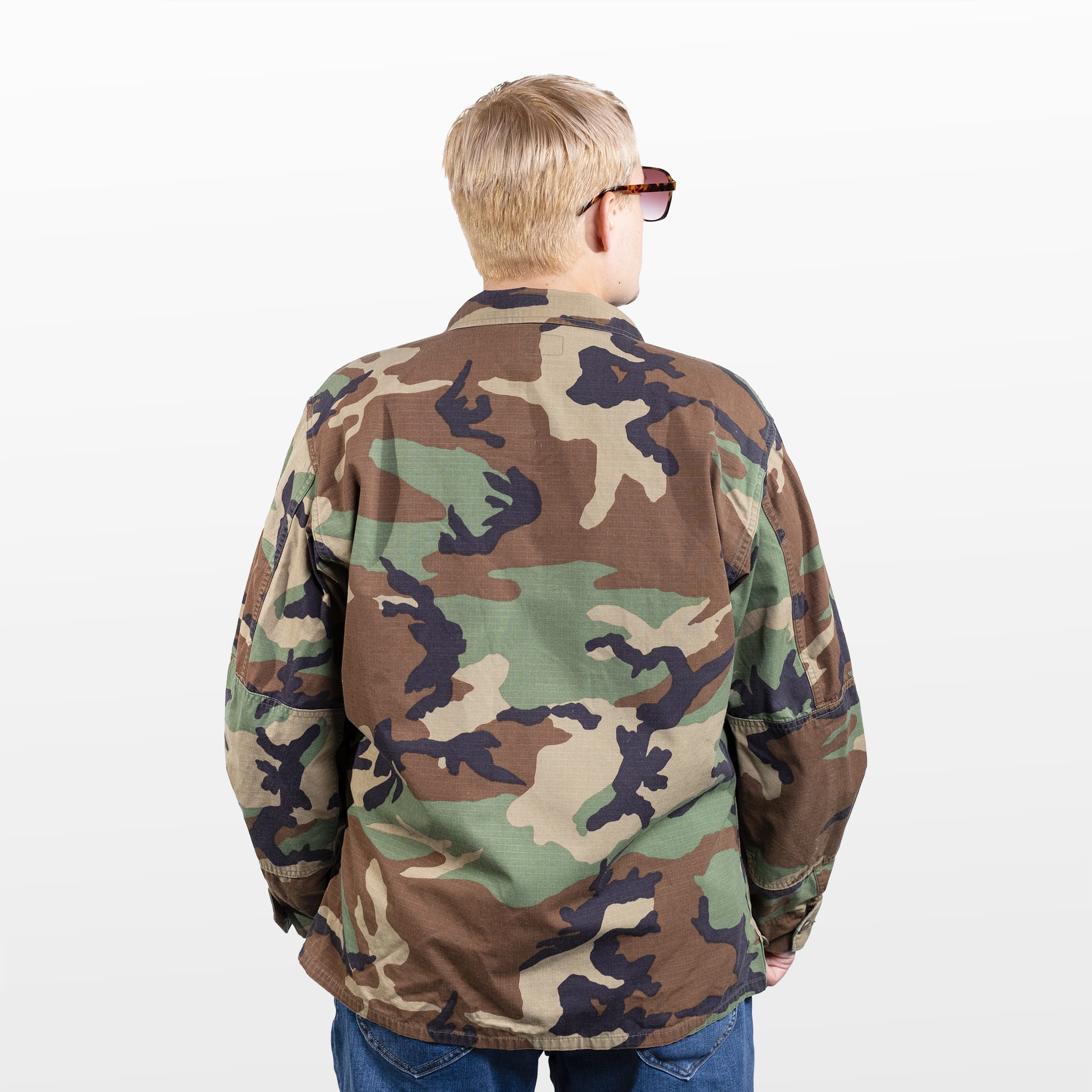 Nigerian Army Bdu on sale Camo Jacket Woodland XLarge Regular