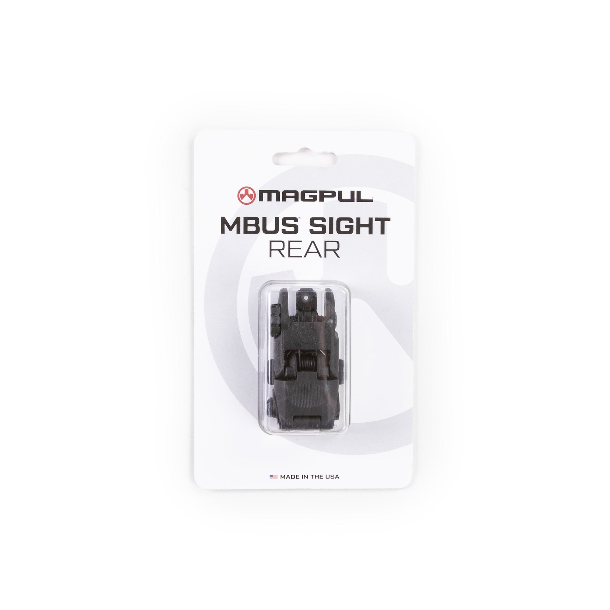 実物Magpul MBUS Pro（Front.Rear） Magpul MBUS Pro, Back-Up Sight, Front, Black, Sights