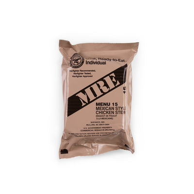 USGI Meals, Ready To Eat (MRE)