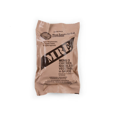 USGI Meals, Ready To Eat (MRE)