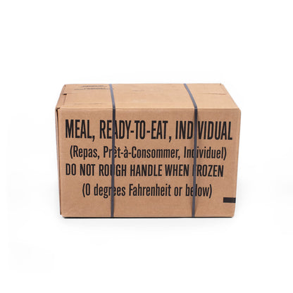 Case Of 12 USGI Meals, Ready To Eat (MRE)