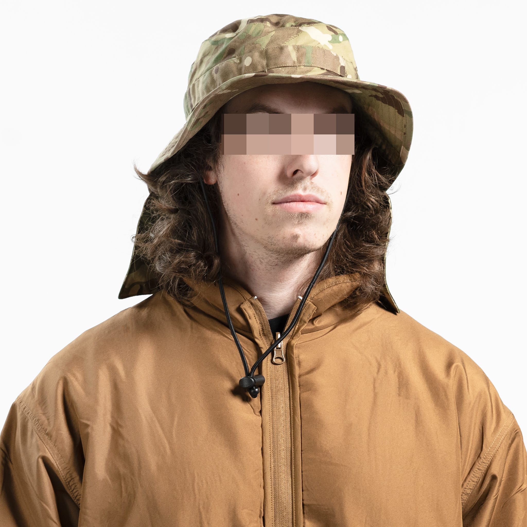 British MTP Boonie Hat with Neck Drape