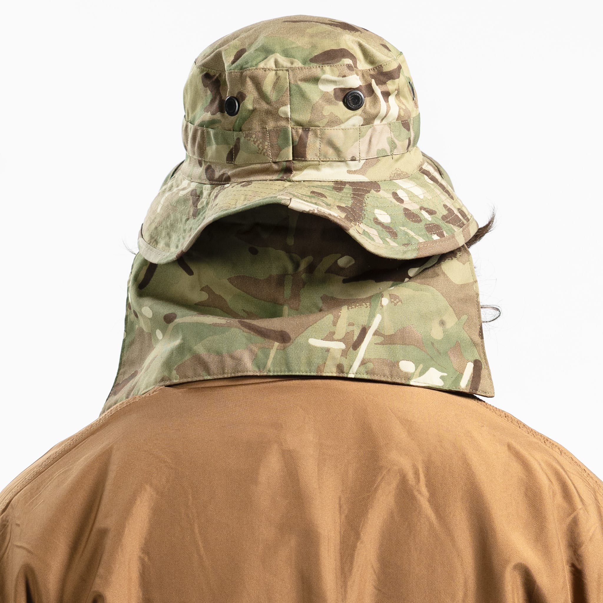 British MTP Boonie Hat with Neck Drape