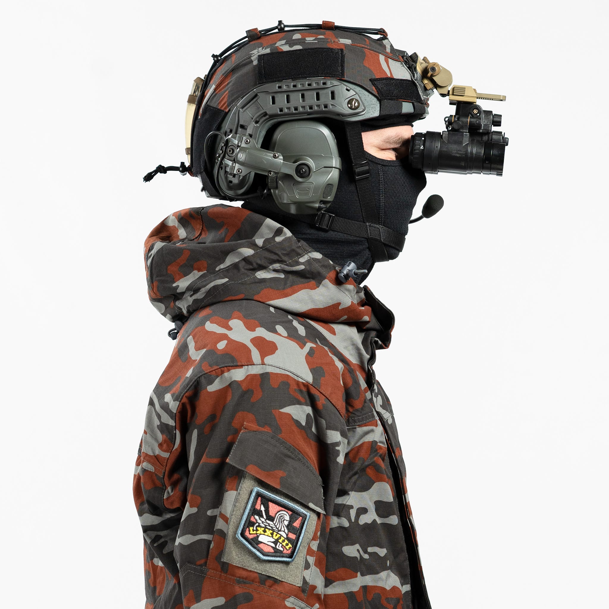 Spetsnaz Urban Camo FAST Helmet Cover