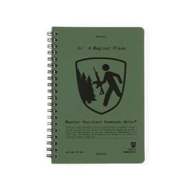KommandoNotes Water-Resistant Range Notes
