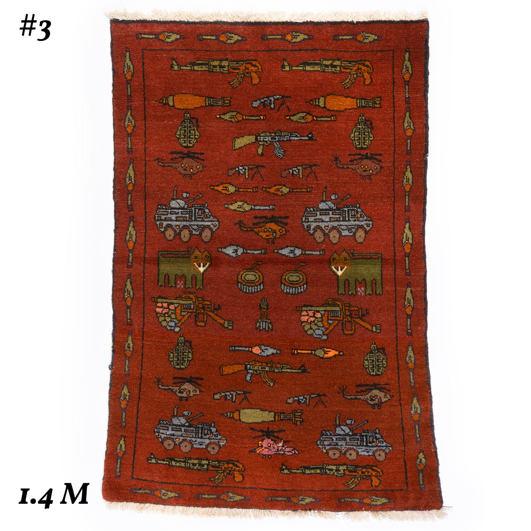 Afghan Large Pattern War Rugs – KommandoStore