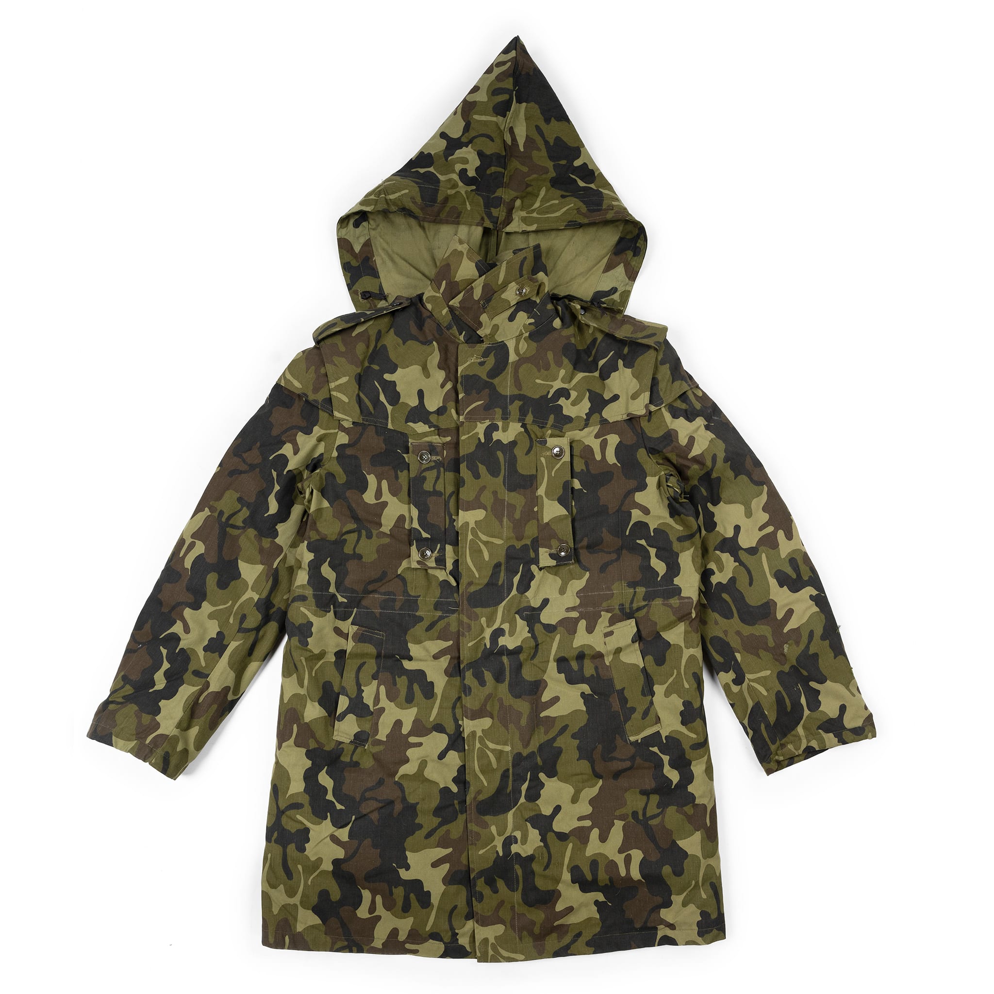 ともやoruca damage coat QVO Windbreaker - Choco Chip Camo - QVO Tactical, LLC