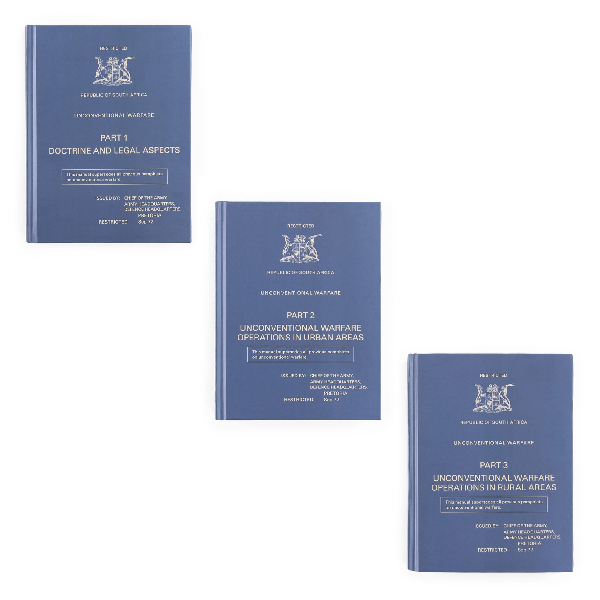 Republic of South Africa - Unconventional Warfare Complete Book Set