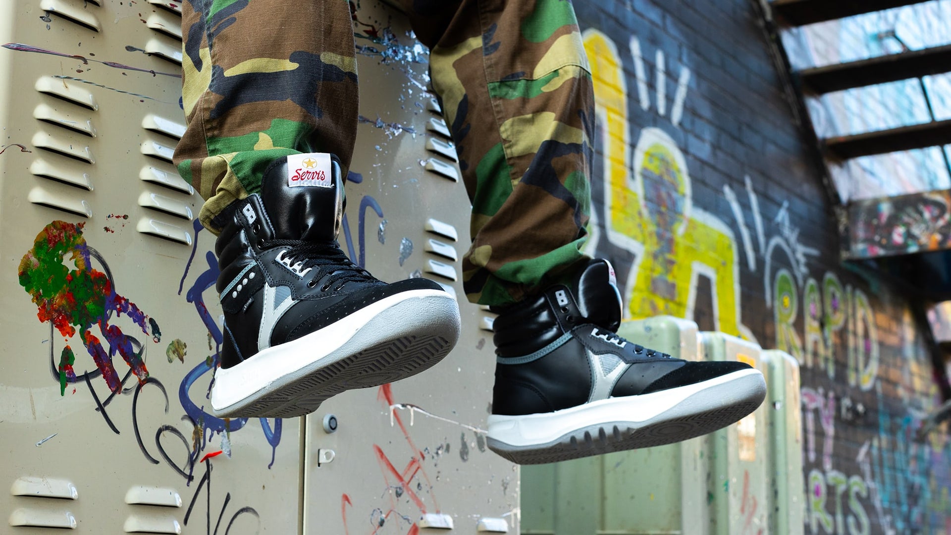 Servis Cheetah High Top Sneakers – KommandoStore