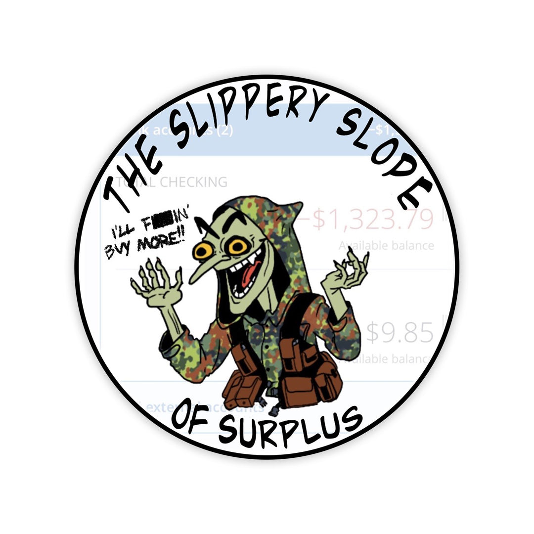 Surplus Goblin Sticker