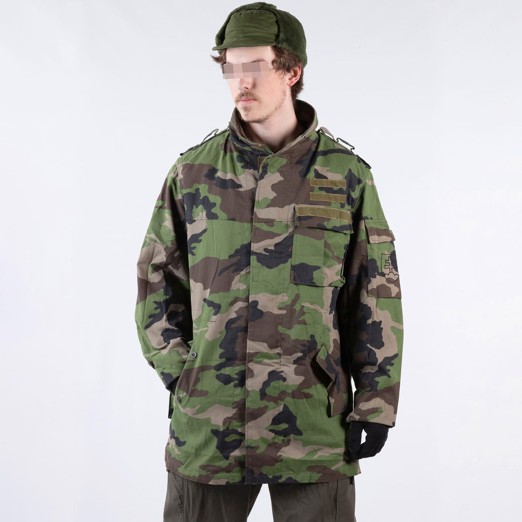 Original Vintage Slovakian Army Field Jacket M97 Military Combat Original Vintage Slovakian Army Field Jacket M97 Military Combat