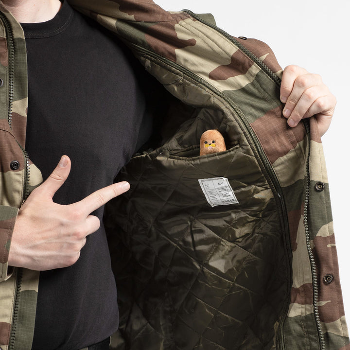 Turkish Woodland Lined Parka