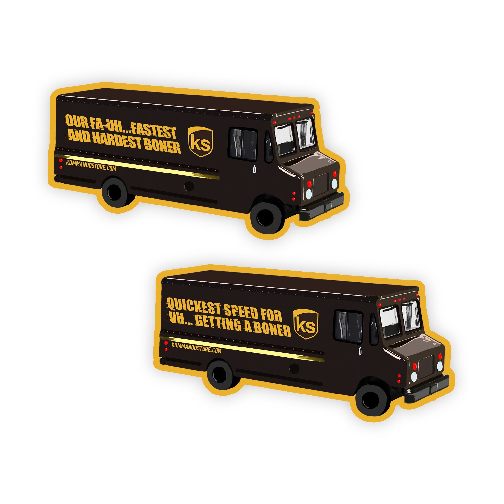 Quickest and Fastest Boner Sticker Pack – KommandoStore