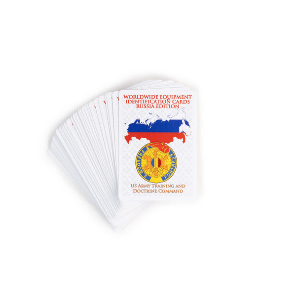 US Army Russian Vehicle ID Playing Card Deck – KommandoStore