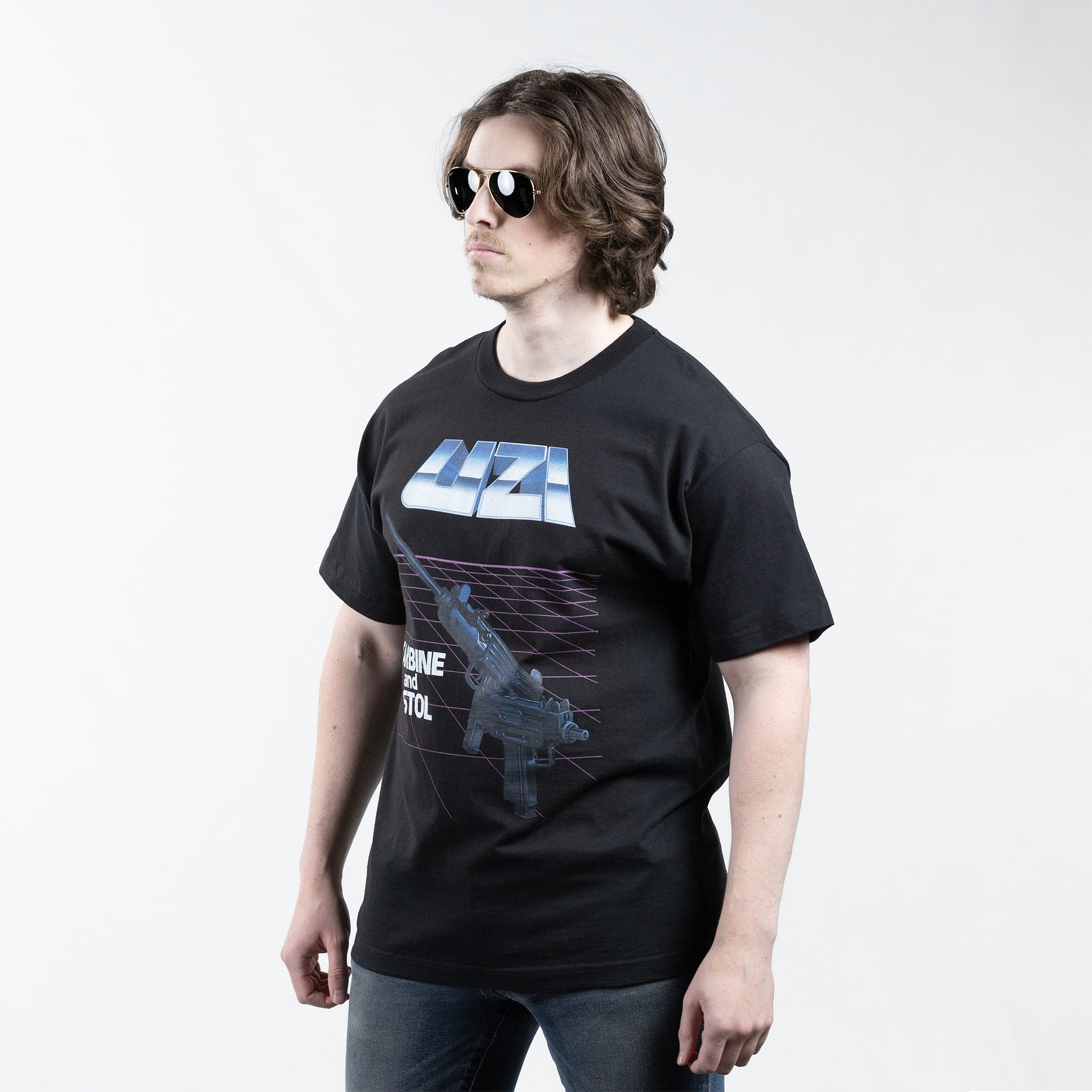 Uzi Carbine and Pistol Tee – KommandoStore