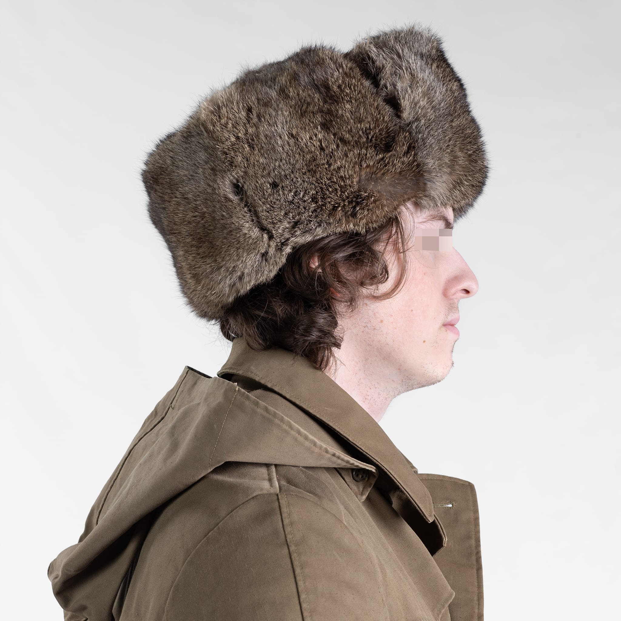 Ukrainian Rabbit Fur Ushanka