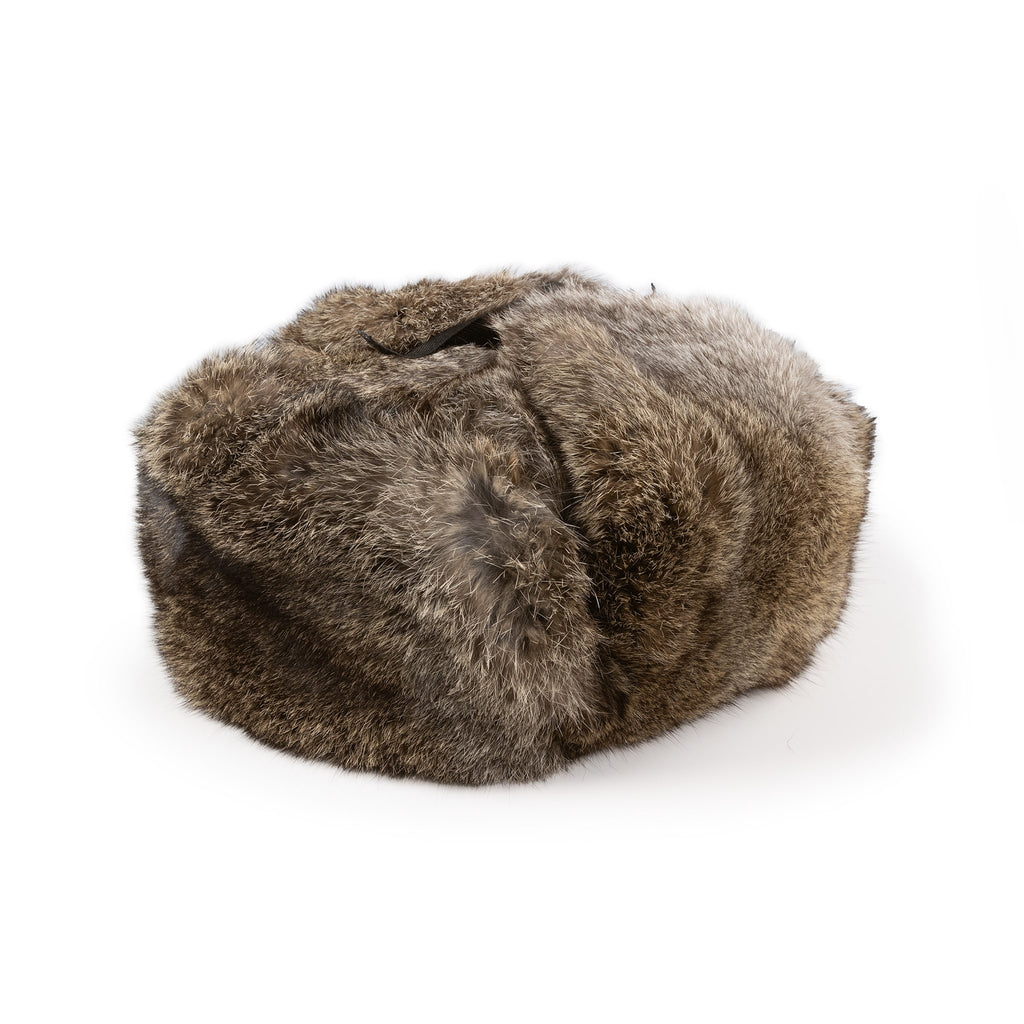 ほぼ未使用☆UNUSED RABBIT FUR HAT UH0365 size1 Ukrainian Rabbit Fur Ushanka – KommandoStore