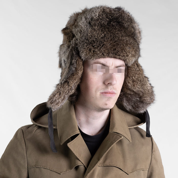 Ukrainian Rabbit Fur Ushanka