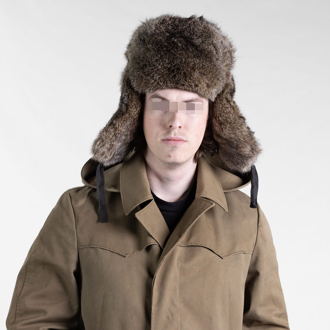 Ukrainian Rabbit Fur Ushanka