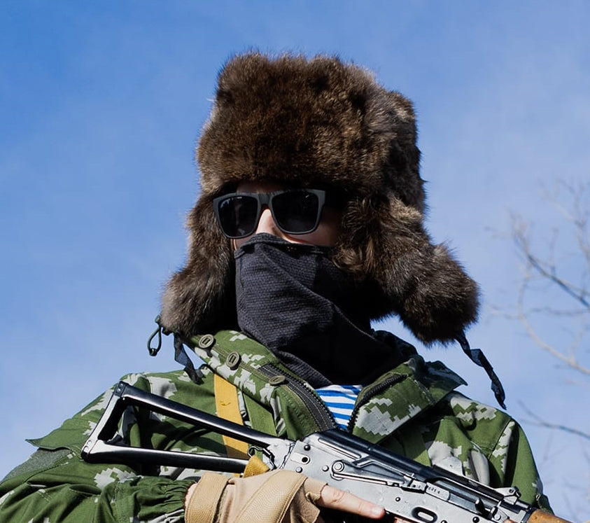 Ukrainian Rabbit Fur Ushanka