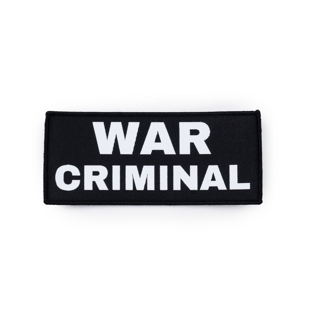 War Criminal Completely Reprehensible Admin Patch