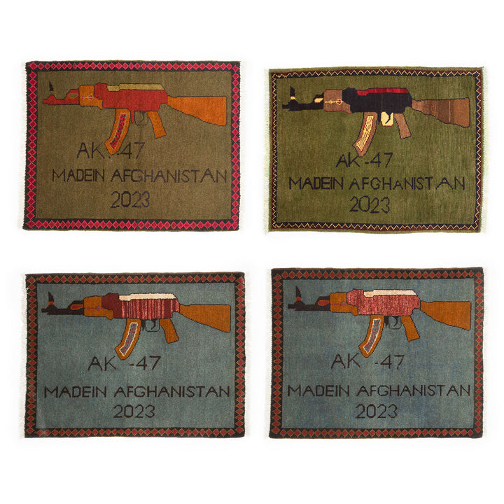 Afghan Arsenal Pattern War Rug