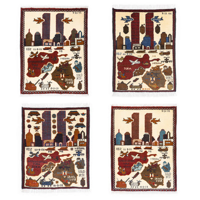 Afghan 9/11 Pattern War Rugs