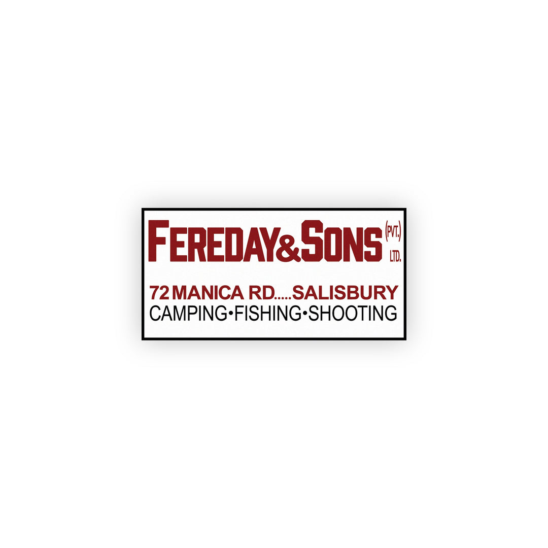 Fereday & Sons Sticker