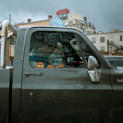 Gondola Peeker Sticker Set