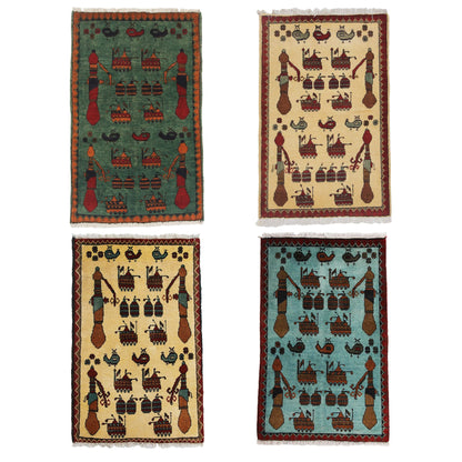 Afghan Arsenal Pattern War Rug