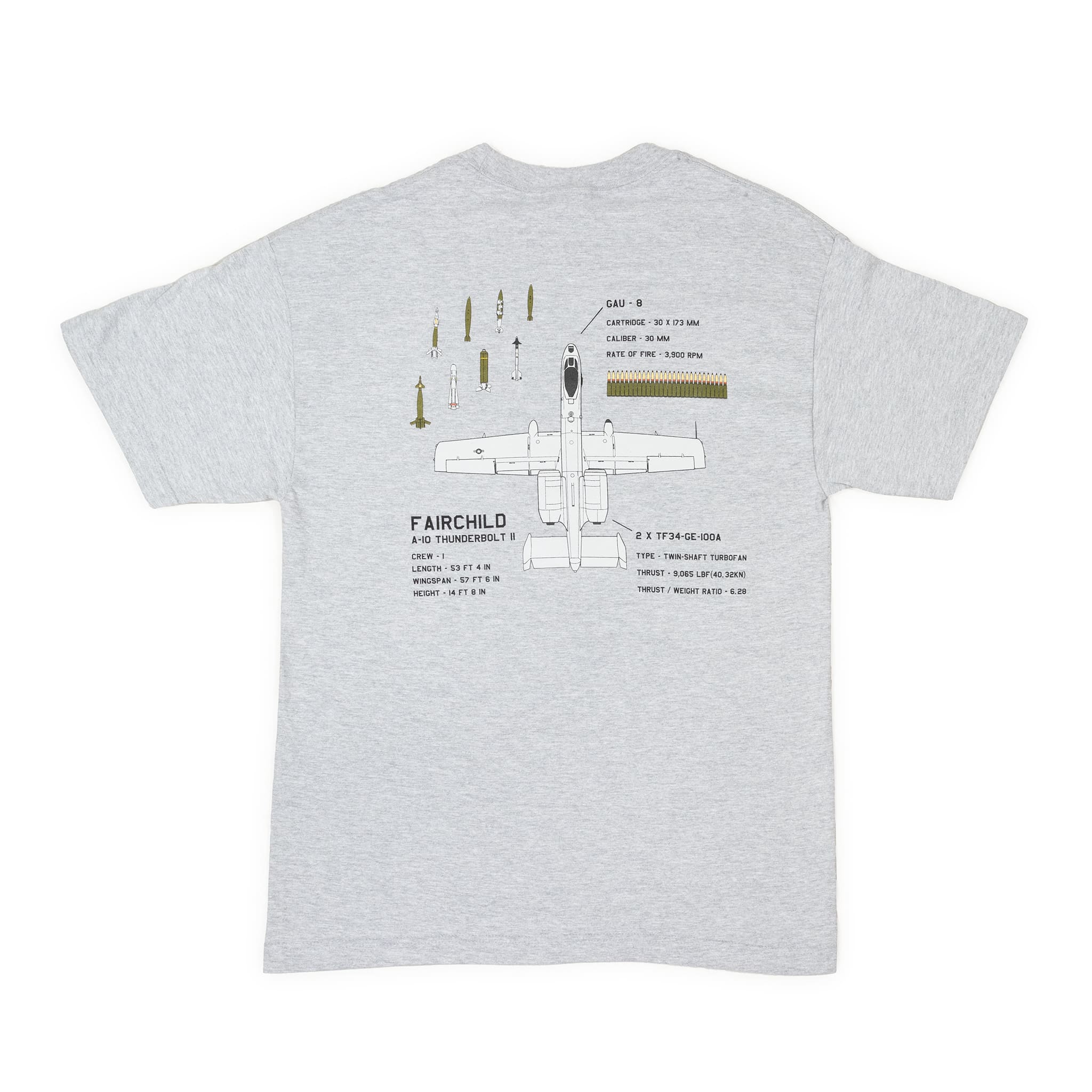 A-10 Warthog Atamonica Tee