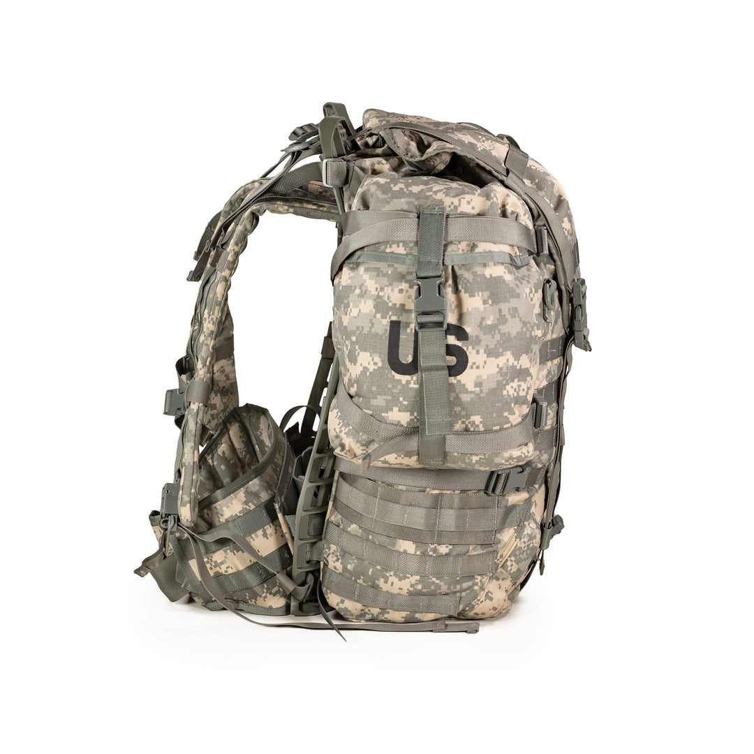 US MOLLE II Rucksack with Frame and Sustainment Pouches, UCP, Surplus
