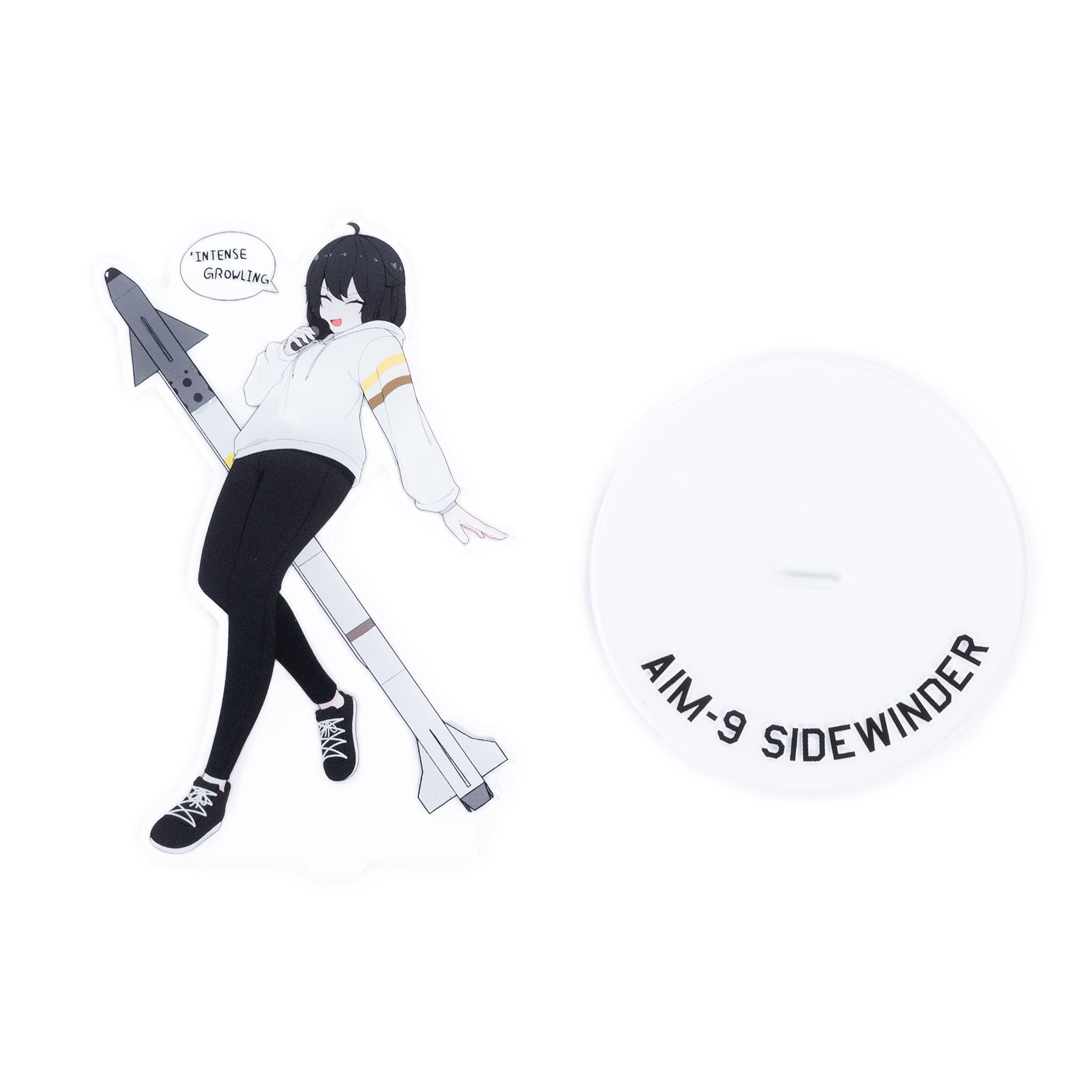 Aim-9 Sidewinder Atamonica Acrylic Standee