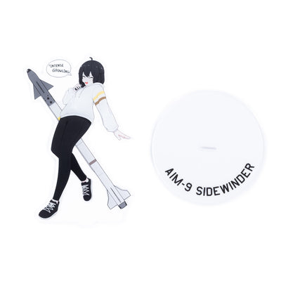 Aim-9 Sidewinder Atamonica Acrylic Standee