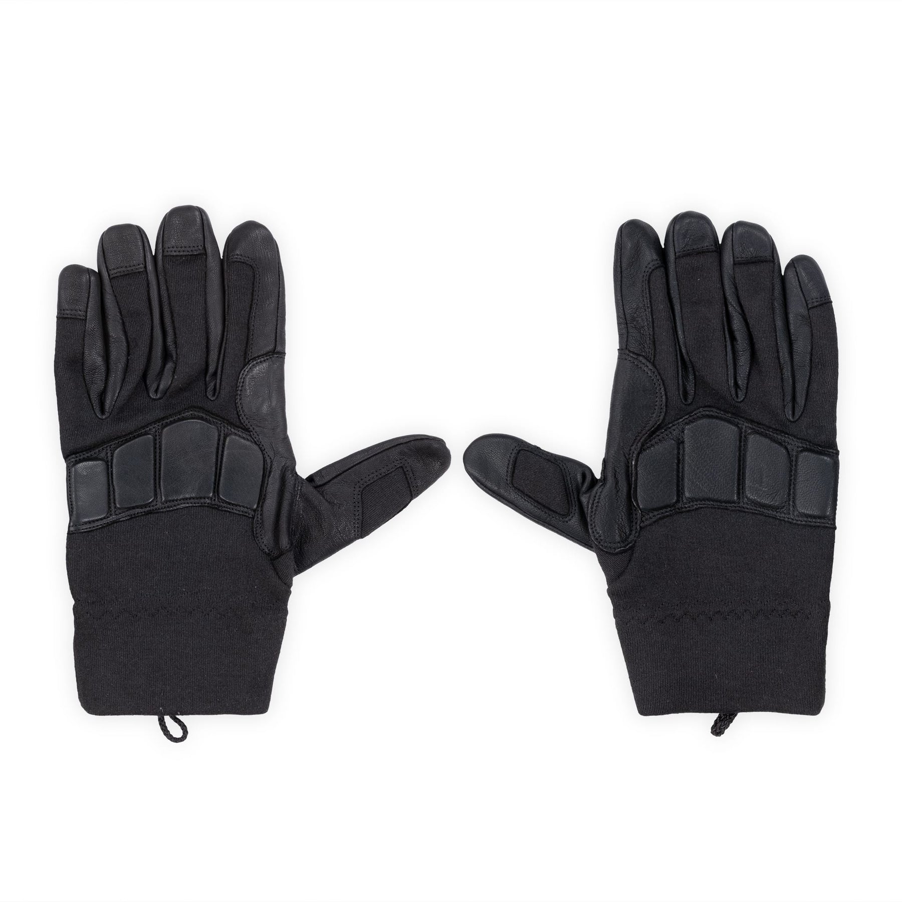 Original Austrian army wool gloves warmer winter brown outdoor knitted NEW main image 1