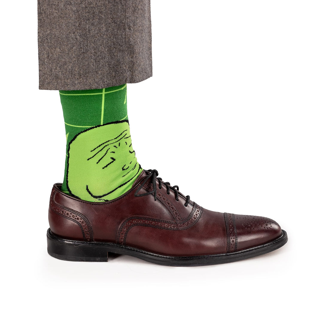 Bull Market (Green Wojak) Socks