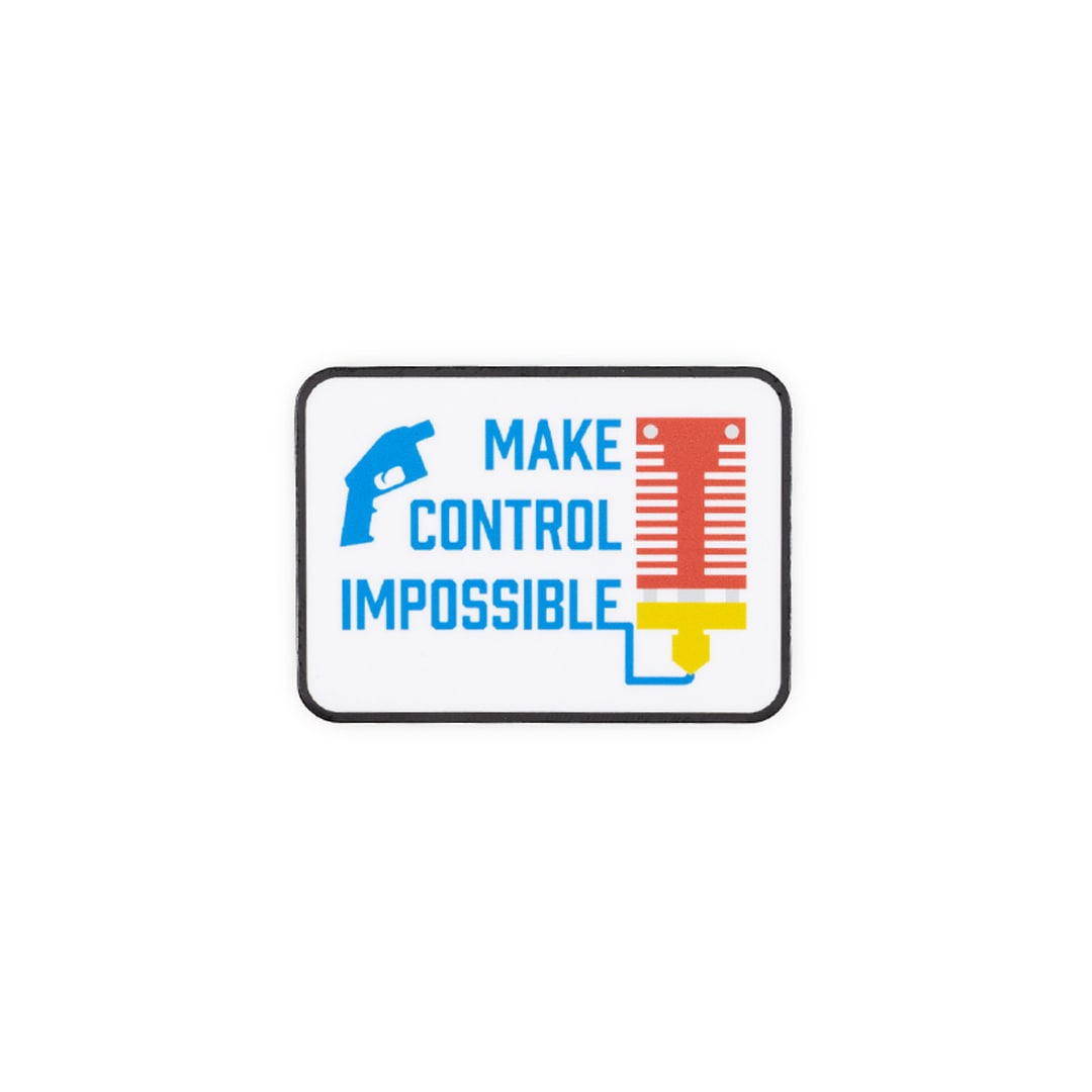 Make Control Impossible Sticker
