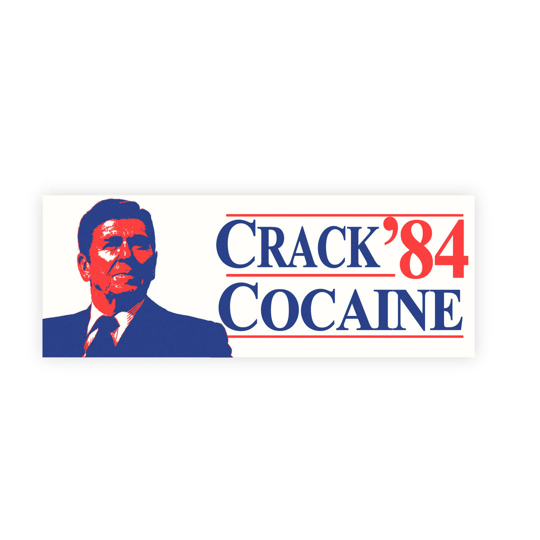 BarelyLegal Crack Cocaine 84 Vinyl Sticker