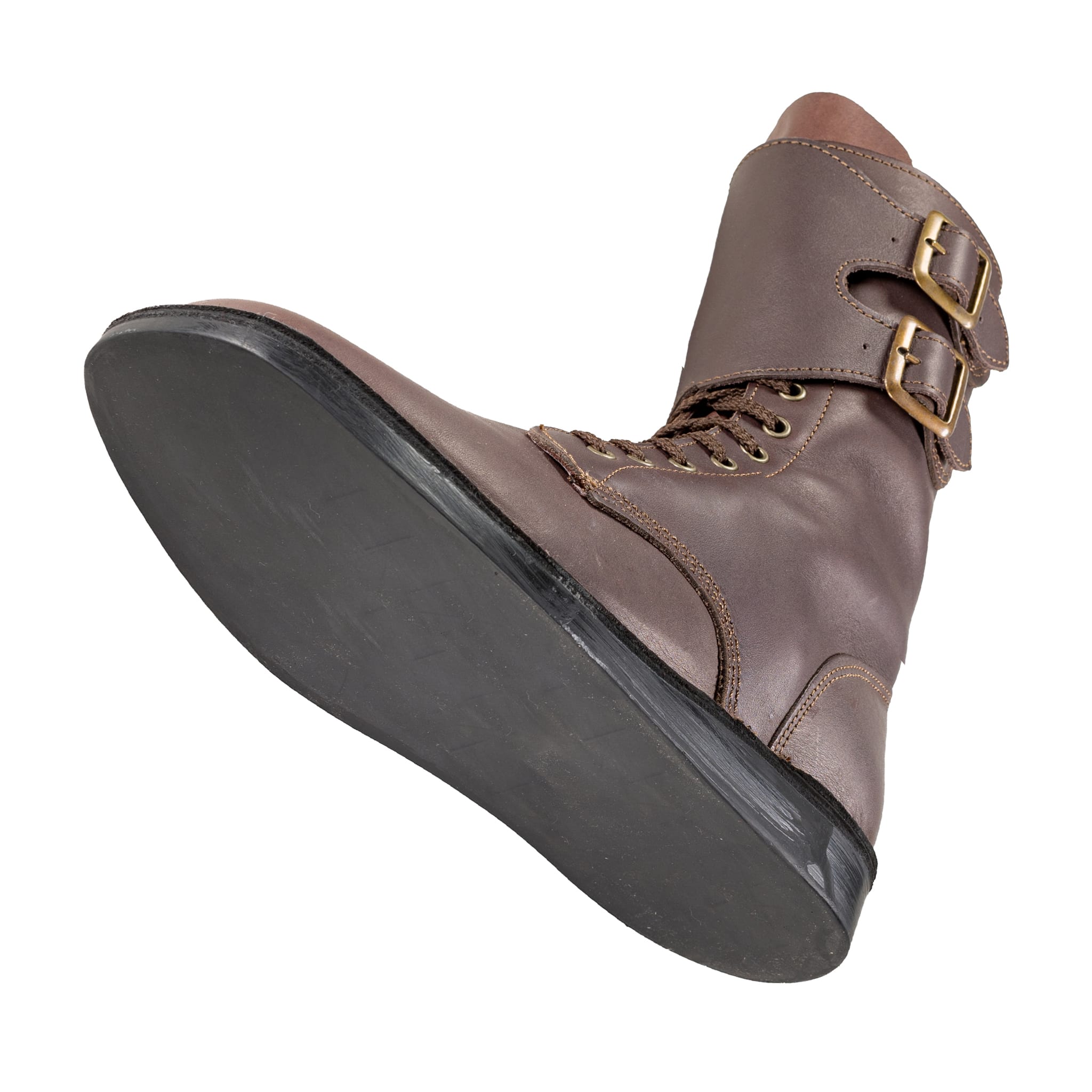 Full Combat Waxi Boot Dark Brown KommandoStore