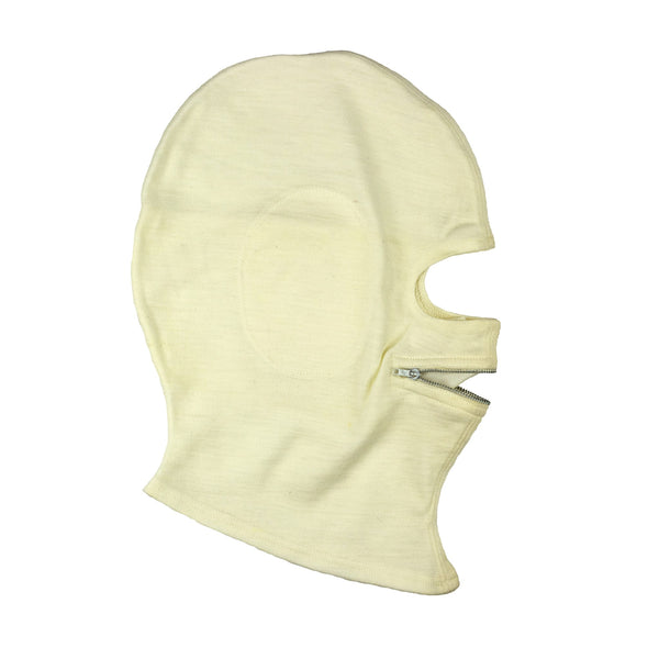 【IMPORT】white braid ski mask balaclava Dread Balaclava - 3-hole Balaclava With Dreadlocks