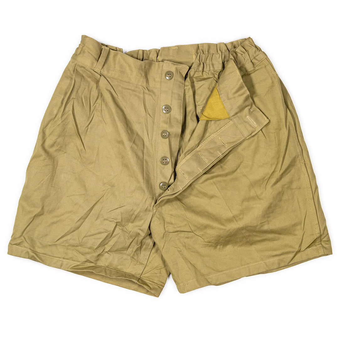 Italian Forze Armate Khaki Shorts [Five Button Fly]